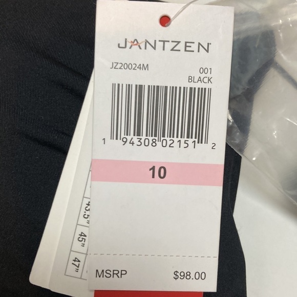 Jantzen Classics NWT One Piece Cut Out Swimsuit Tummy Control Removable Strap 10 - Picture 3 of 15